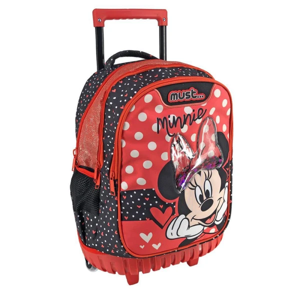 MUST SCHOOL TROLLEY BACKPACK 34X20X44 cm 3 CASES MINNIE MOUSE