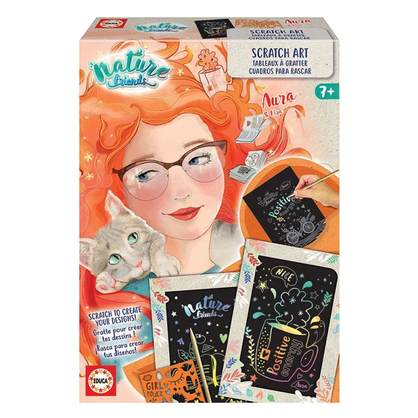EDUCA NATURE FRIENDS SCRATCH ART