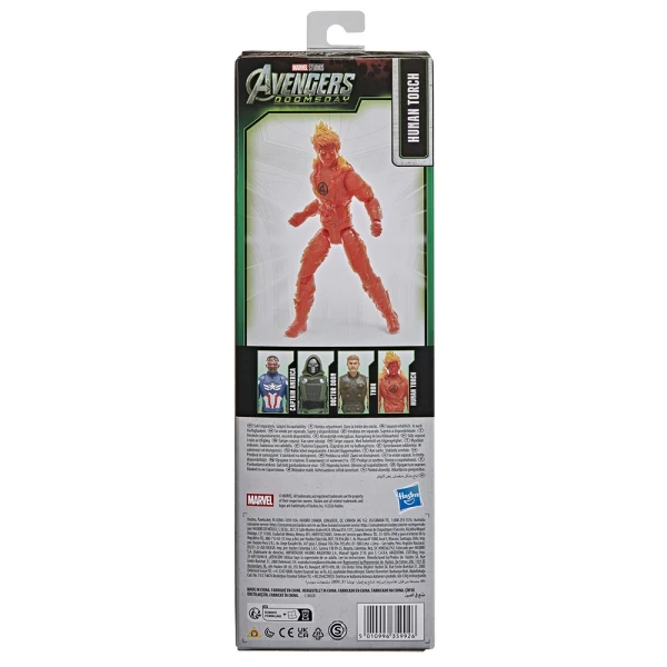 MARVEL MV5 TITAN HERO SERIES ΦΙΓΟΥΡΑ HUMAN TORCH
