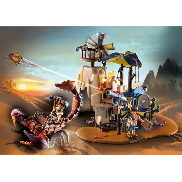 PLAYMOBIL NOVELMORE SAL\'AHARI SANDS - ΜΥΣΤΙΚΗ ΒΑΣΗ ΜΕ ΓΙΓΑΝΤΙΟ ΣΚΟΡΠΙΟ