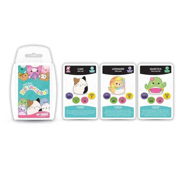 WINNING MOVES ΠΑΙΧΝΙΔΙ ΚΑΡΤΩΝ TOP TRUMPS SPECIALS - ORIGINAL SQUISHMALLOWS - ΑΓΓΛΙΚΗ ΕΚΔΟΣΗ