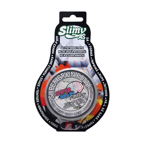 SLIMY AS SUPER BRAIN PUTTY ANTI-MATTER FOR AGES 3+