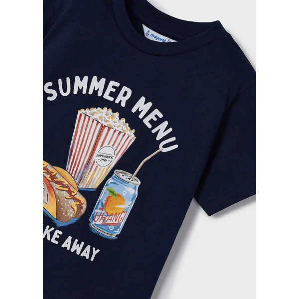 MAYORAL ΜΠΛΟΥΖΑ ΚΟΝΤΟΜΑΝΙΚΗ SUMMER SNACK ΝΑΥΤΙΚΟ ΜΠΛΕ