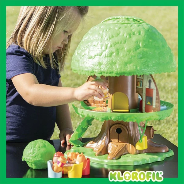 KLOROFIL EDUCATIONAL TOY THE MAGIC TREE WITH 2 CHARACTERS & ACCESSORIES