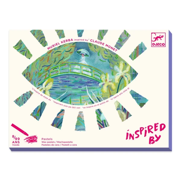 DJECO INSPIRED BY MONET - ΙΜΠΡΕΣΙΟΝΙΣΜΟΣ - ΖΩΓΡΑΦΙΖΩ ΜΕ ΚΗΡΟΜΠΟΓΙΕΣ ΝΟΥΦΑΡΑ