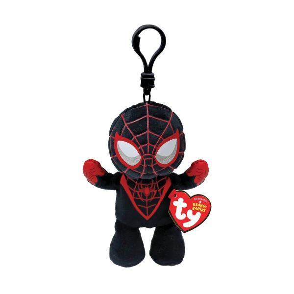 TY BEANIE BABIES MARVEL ΧΝΟΥΔΩΤΟ 8.5 εκ. ΜΕ ΚΛΙΠ - MILES MORALES
