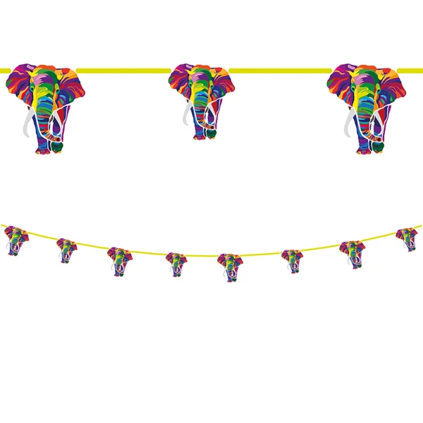 PAPER BANNER ELEPHANT