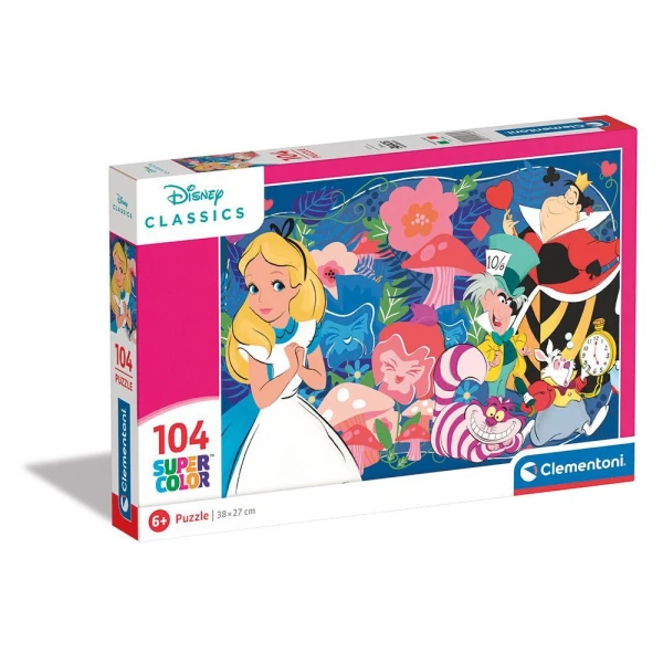 CLEMENTONI ΠΑΙΔΙΚΟ ΠΑΖΛ SUPER COLOR ΑΛΙΚΗ ΣΤΗ ΧΩΡΑ ΤΩΝ ΘΑΥΜΑΤΩΝ 104 ΤΜΧ