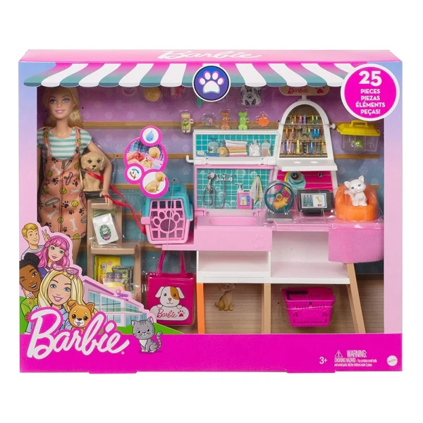 BARBIE DOLL PET SUPPLY STORE