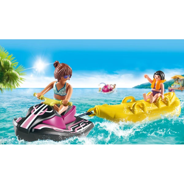 PLAYMOBIL STARTER PACK JET SKI WITH BANANA BOAT