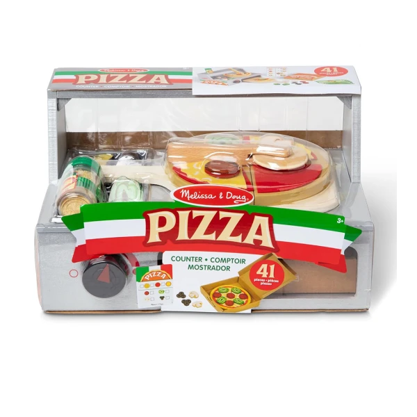 MELISSA & DOUG ΣΕΤ ΞΥΛΙΝΟΣ ΠΑΓΚΟΣ ΓΙΑ ΠΙΤΣΑ