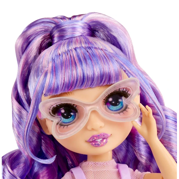 RAINBOW HIGH CREATIVE CRYSTALS FASHION DOLL - VIOLET