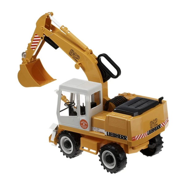 BRUDER EXCAVATOR LIEBHERR WITH TYRES