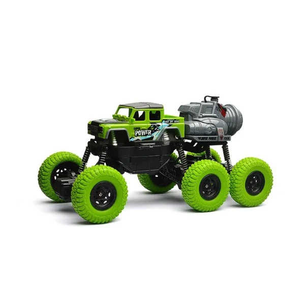 ΤΗΛΕΚΑΤΕΥΘΥΝΟΜΕΝΟ ΤΖΙΠ ΜΕ 6 ΡΟΔΕΣ ΜΕ ΦΩΤΑ & ΕΦΕ ΕΞΑΤΜΙΣΗΣ USB 2.4GHz - ΠΡΑΣΙΝΟ