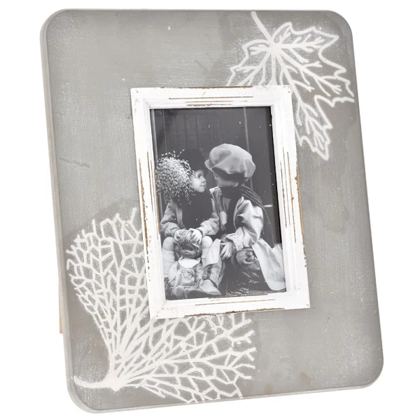  WOODEN PHOTO FRAME 13X18 CEMENT LOOK