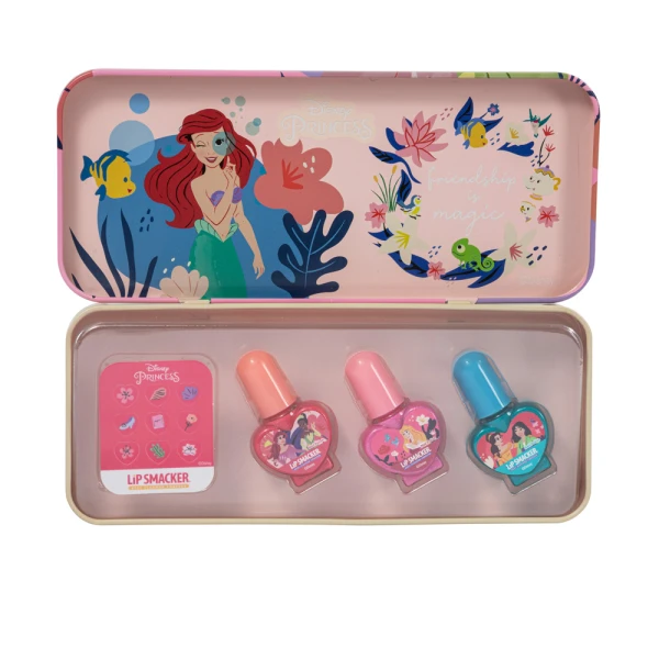 LIP SMACKER DISNEY PRINCESS - NAIL POLISH TIN