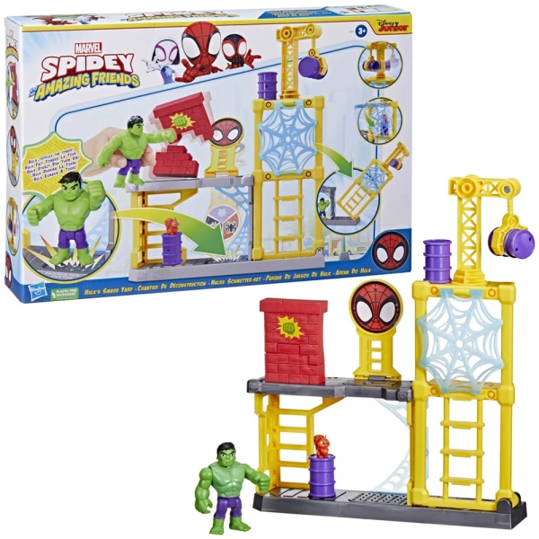 SPIDERMAN SAF HULK DECONSTRUCTION PLAYSET
