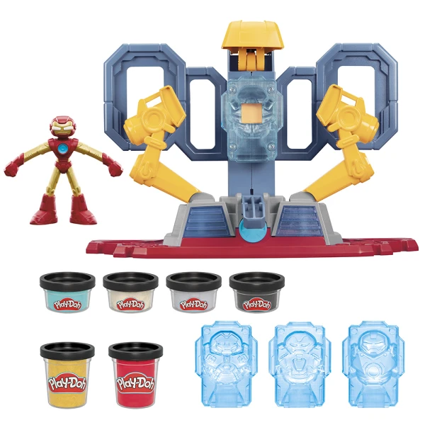 PLAY-DOH PLAYSET IRON MAN ARMOR MAKER LAB