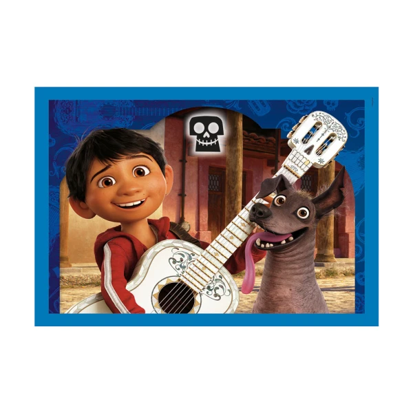 CLEMENTONI ΠΑΙΔΙΚΟ ΠΑΖΛ 4 ΣΕ 1 SUPER COLOR DISNEY PIXAR 12-16-20-24 ΤΜΧ