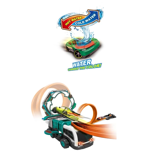 LAUNCH LOOP CAR TRACK WITH TRUCK AND CAR