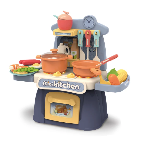 BLUE KITCHEN WITH SOUND & LIGHT