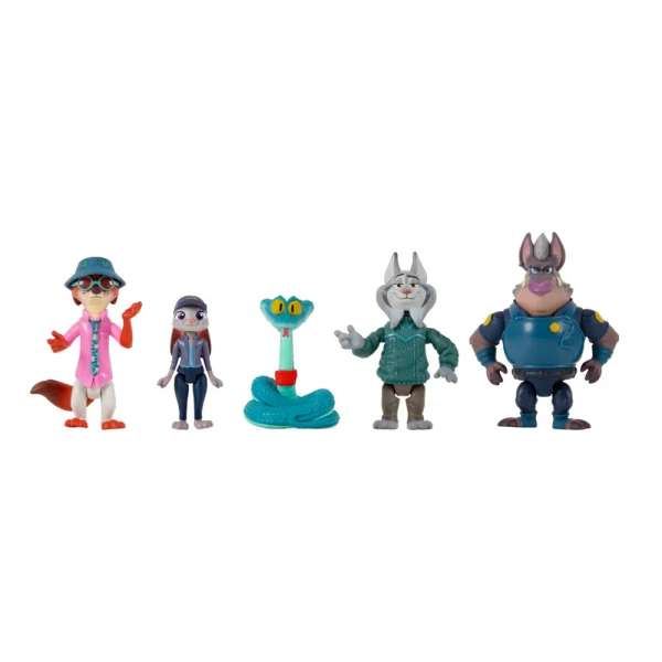 DISNEY ZOOTROPOLIS 2 ΣCOLLECTIBLE FIGURES 5-PACK