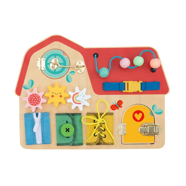 WOODEN ACTIVITY HOUSE