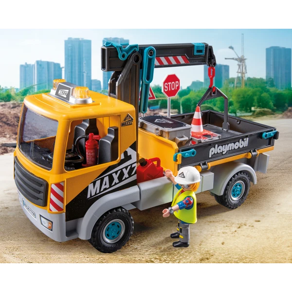 PLAYMOBIL ACTION HEROES ΦΟΡΤΗΓΟ ΜΕ ΓΕΡΑΝΟ