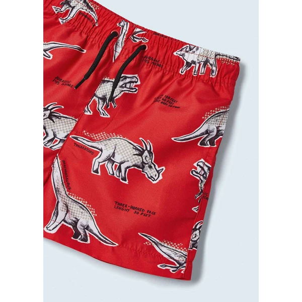 MAYORAL SWIMSUIT BERMUDA PRINTED RED