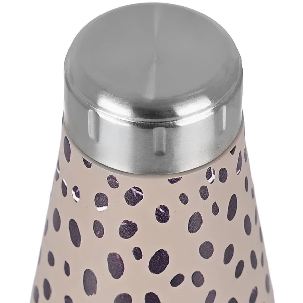 ESTIA HOME ART ΘΕΡΜΟΣ TRAVEL FLASK 500ml - LEOPARD TAUPE