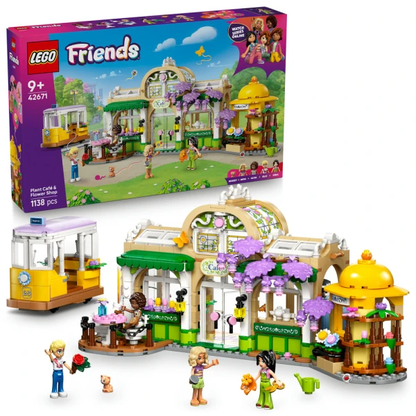 LEGO® FRIENDS ΚΑΦΕΤΕΡΙΑ ΜΕ ΦΥΤΑ & ΑΝΘΟΠΩΛΕΙΟ