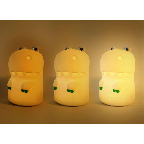 MEGA LIGHT KIDS DECORATIVE WHITE LAMP - DIGGY DINO