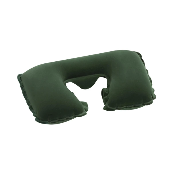 BESTWAY INFLATABLEFLOCKED AIR NECK REST 37X24X10 cm GREEN