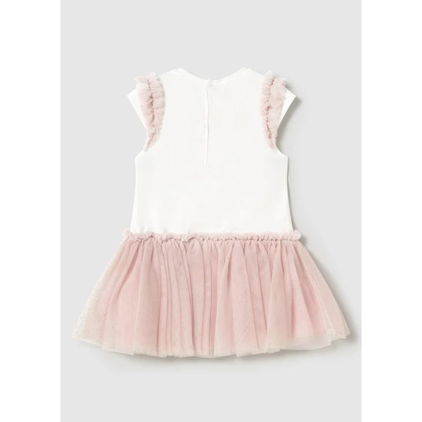 MAYORAL DRESS TULLE PINK 