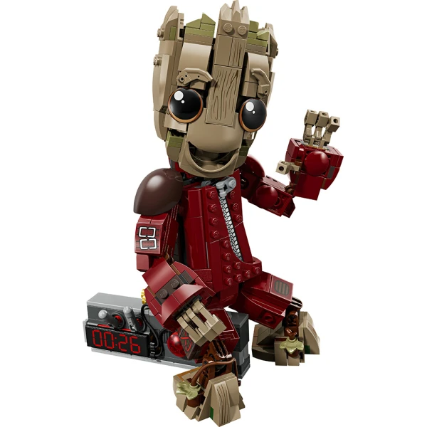 LEGO®  MARVEL ΓΚΡΟΥΤ ΜΕ ΦΟΡΜΑ ΟΛΕΘΡΙΟΥ