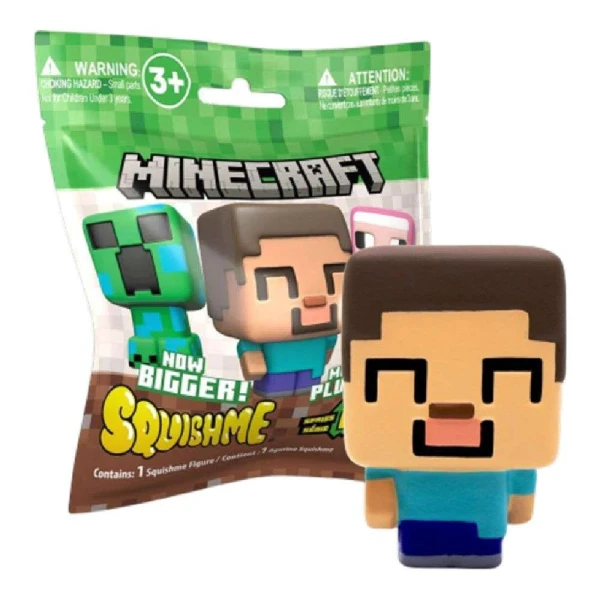 MINECRAFT BAG SQUISHY SERIES 5 SURPRISE