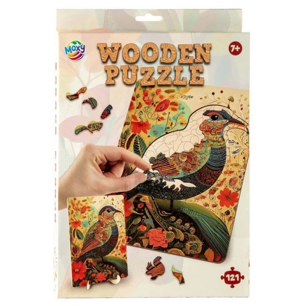 WOODEN PUZZLE IN 6 UNIQUE DESIGNS