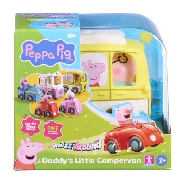 PEPPA PIG WHIZZ AROUND VEHICLES WITH MOTION - 5 DESIGNS