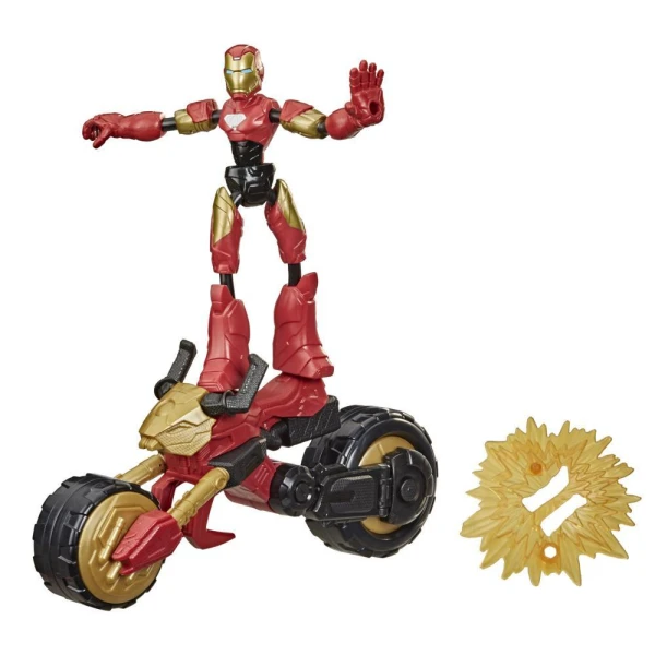 MARVEL AVENGERS BEND AND FLEX FLEX RIDER IRON MAN