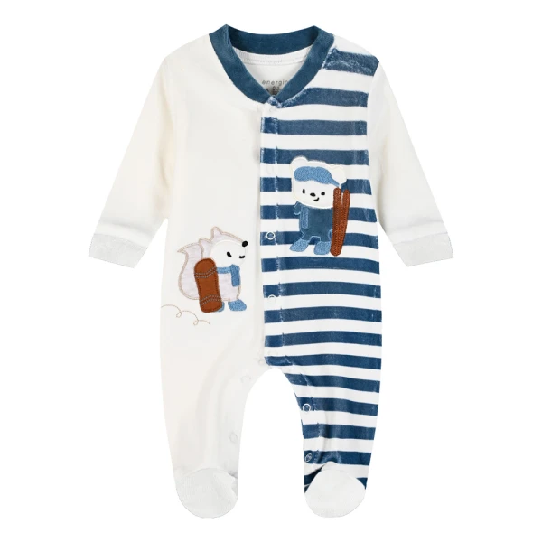 ENERGIERS BABY BOY IVORY ROMPER