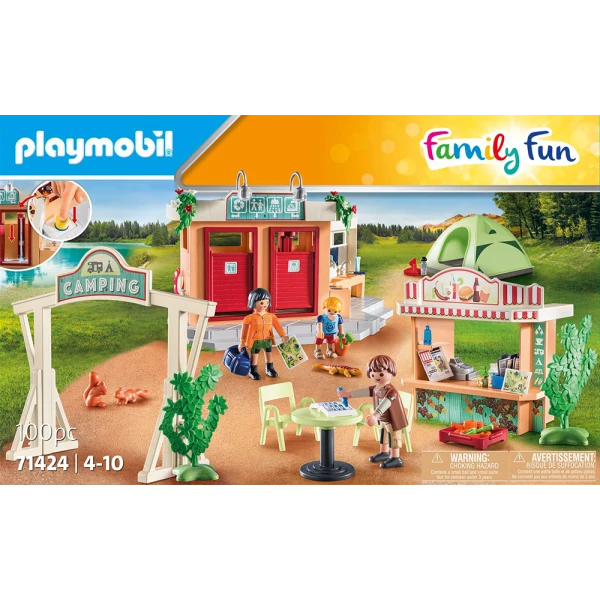 PLAYMOBIL FAMILY FUN ΟΡΓΑΝΩΜΕΝΟ CAMPING