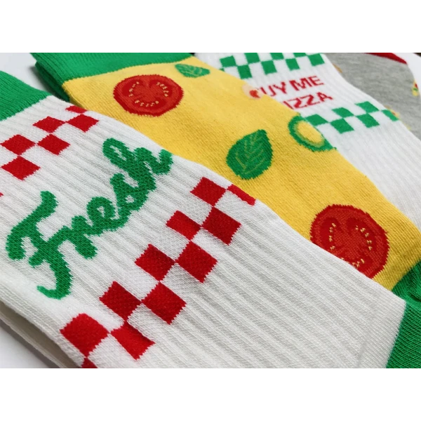 BOXT SOCKS UNISEX ΚΑΛΤΣΕΣ Νο 39-44 PIZZA SOCKS