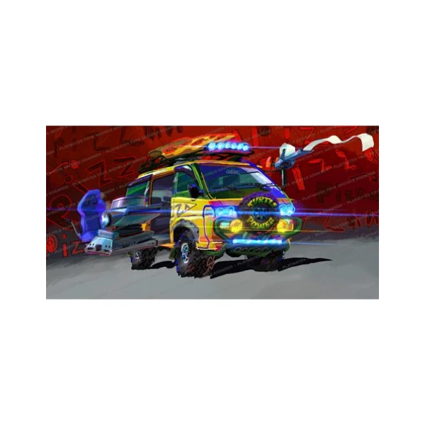 TMNT MOVIE PIZZA VAN