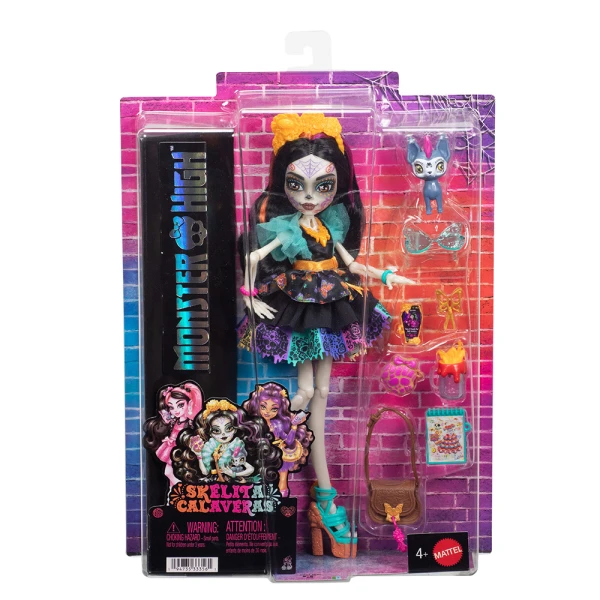 MONSTER HIGH ΚΟΥΚΛΑ SKELITA CALAVERAS