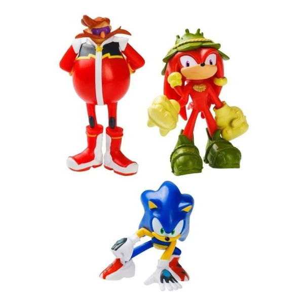 P.M.I. SONIC PRIME ΣΥΛΛΕΚΤΙΚΕΣ ΦΙΓΟΥΡΕΣ 6,5 εκ. 3PACK - 4 ΣΧΕΔΙΑ