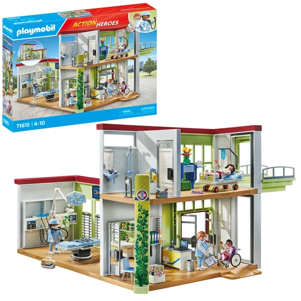 PLAYMOBIL ACTION HEROES ΙΑΤΡΙΚΟ ΚΕΝΤΡΟ