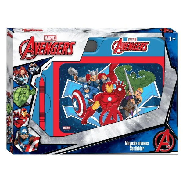 ΠΙΝΑΚΑΣ ΓΡΑΨΕ-ΣΒΗΣΕ AVENGERS 38X28X3 cm