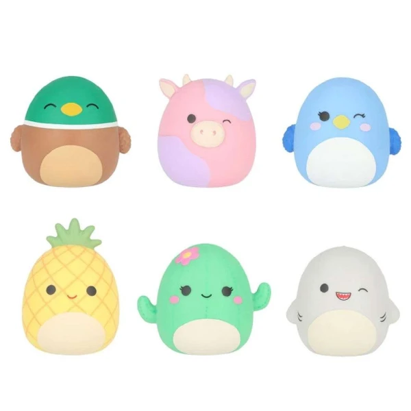 SQUISHMALLOWS - SQUOOSHEMS - BLIND ΣΑΚΟΥΛΑΚΙ ΜΕ ΖΟΥΛΗΧΤΗ ΦΙΓΟΥΡΑ ΕΚΠΛΗΞΗ 6 κ. - CORE FAVORITES