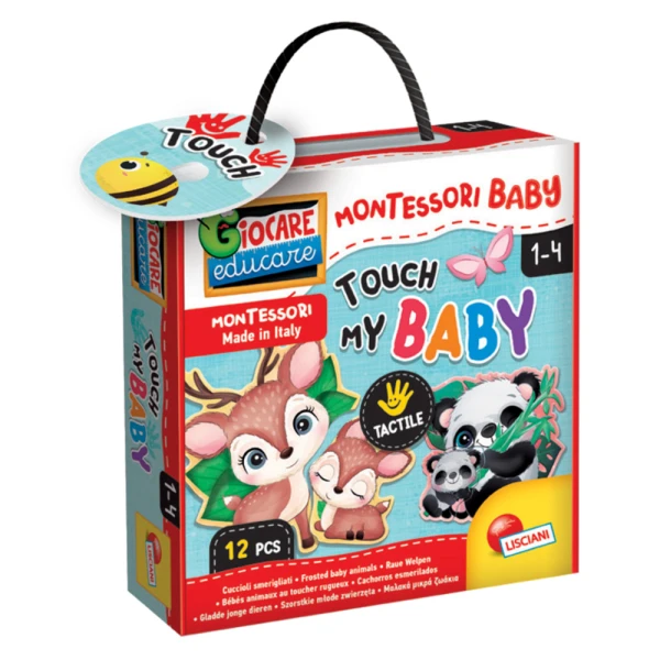 LISCIANI MONTESSORI ΕΚΠΑΙΔΕΥΤΙΚΟ ΠΑΙΧΝΙΔΙ BABY TOUCH ΜΩΡΑ