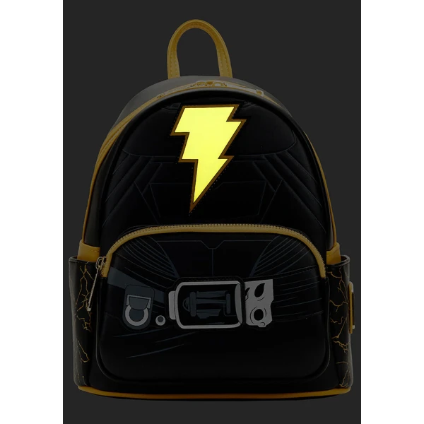 LOUNGEFLY DC COMICS BLACK ADAM LIGHT UP COSPLAY MINI BACKPACK (DCCBK0079)